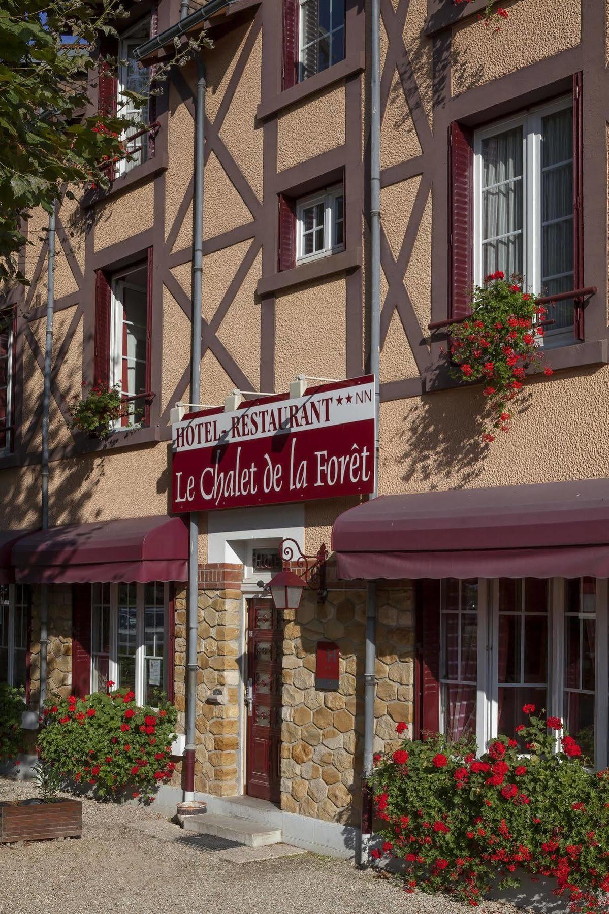 ויירזון Le Chalet De La Foret Hotel 3 Etoiles Et Restaurant מראה חיצוני תמונה