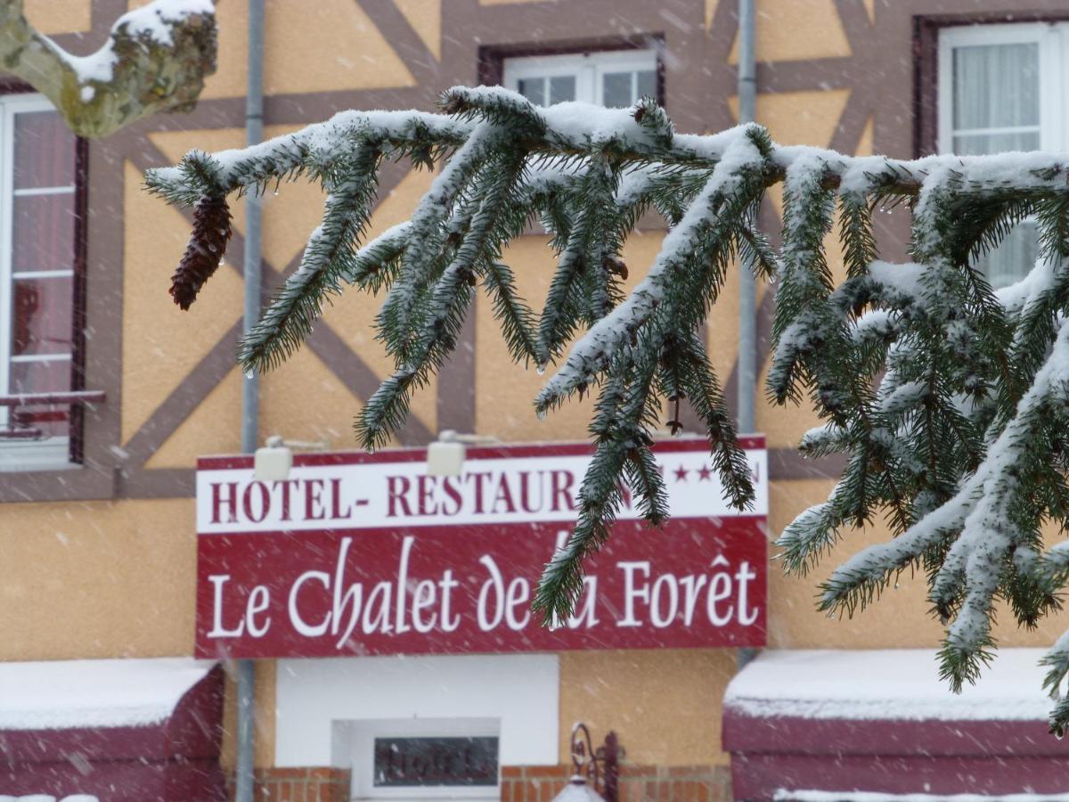 ויירזון Le Chalet De La Foret Hotel 3 Etoiles Et Restaurant מראה חיצוני תמונה